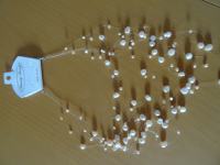 ogrlica s perlicami, 9 nizov v različnih dolžinah, za svečane dogodke