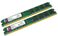 RAM 2x KINGSTON DDR2 2 GB 800 MHz pc2