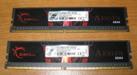 2x 8GB G.Skill Aegis DDR4-2666 MHz DIMM kit