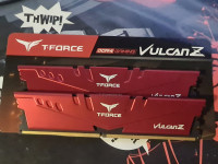 T-Force Vulcan Z (RAM), 32 GB kit (2x 16GB) DDR4, 3200MHz