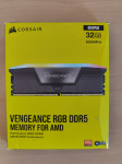 Corsair VENGEANCE RGB DDR5 RAM 32GB (2x16GB) 6000MHz CL30