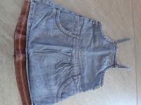 Jeans-žamet oblekica / krilo št. 86