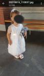 Krstna obleka, deklica, 2 leti