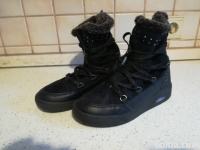 Zimske visoke podložene čevlje za deklico, št. 37 - prodam