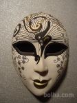 Beneška maska Nokturno (keramika, unikat)