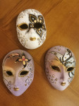 Beneške maske - 3 kom