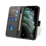 Magnetni etui ovitek s stojalom za Samsung Galaxy A03s (166.5) črn
