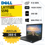 DELL Latitude 5590 i5-8350U | 16GB DDR4 | 256GB SSD | 15.6" | WIN 11