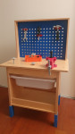 Otroška delovna miza in otroški kovček z orodjem BOSCH