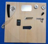 Senzorična, Aktivnostna, tabla Busy Board Montessori 78x76cm