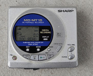 Sharp MD-MT15 Portable Minidisc Player NE BERE DISKETE