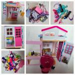 Barbie hiša + dodatki