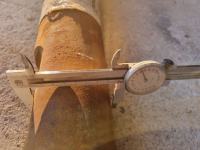 Špica za hidravlično kladivo-pikhamer-1000 mm dolžine-NOVA