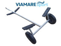 Zložljiva PRIKOLICA voziček za prevoz ČOLNA VIAMAREsport - nizka cena