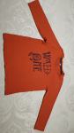 Fantovska majica za 2-4 leta 98/104 oranžna batva