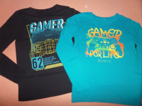 Majici dolg rokav Gamer, št. 158 (kot novi, obe skupaj 12)