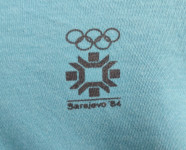 Sarajevo 84 olimpijske igre športni pulover otroška 12let ženska majca