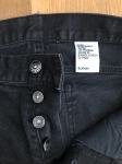 H&M & Denim črne jeans hlače številka 32/32