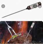 Digitalni termometer za živila, za olje, vodo in meso – natančna kuhin