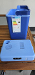Električna hladilna torba SIMPEX, 30l, DC 12 V, AC 220 V, modra