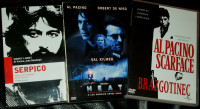 Al Pacino 3 DVD filmi: Serpico, Brazgotinec (Scarface), Vročina (Heat)