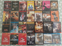 DVD FILMI,GROZLJIVKE,FANTASTIKA,AKCIJ,TRILER..OHRANJENI,122 DVD FILMOV