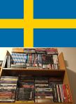 Švedski filmi in serije: zbirka 288 original DVD-jev. Zbirka filmov