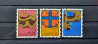 cerkveni simboli - Liechtenstein 1967 - Mi 482/484 - žigosane (Rafl01)