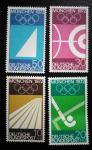 Deutsche Bundespost, Nemčija 1969 serija na temo šport, olimpijada