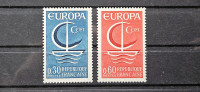 Evropa, CEPT - Francija 1966 - Mi 1556/1557 - serija, čiste (Rafl01)