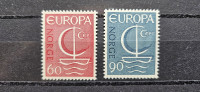 Evropa, CEPT - Norveška 1966 - Mi 547/548 - serija, čiste (Rafl01)