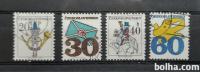 poštni simboli - Češkoslovaška 1974 - Mi 2228/2231 - žigosane (Rafl01)