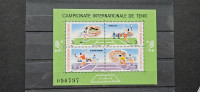tenis - Romunija 1988 - Mi B 245 - blok 4 znamk, čist (Rafl01)