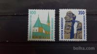 turizem, redne - Nemčija 1989 - Mi 1406/1407 - serija, čiste (Rafl01)