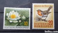 zaščita narave - Nemčija 1957 - Mi 274/275 - serija, čiste (Rafl01)