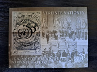 Združeni Narodi Dunaj 1995, blok 6 žigosan