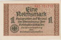 BANK.1 REICHSMARK PR136a-OKUP.DEŽELE(NACI REICH NEMČIJA)1940.aUNC/UNC