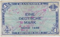 BANKOVEC 1 MARK P2a (ZVEZNA REPUBLIKA NEMČIJA)1948.VF