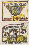 BANKOVEC 10,25 pfennige "KROTELIN" ( NEMŠKI RAICH NEMČIJA) 1922.UNC