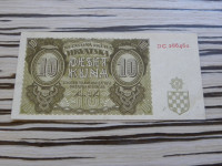 Hrvaška 10 kuna 1942 XF++