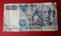 ITALIJA 10.000 lire 1984 Fazio & Amici P112d Alesandro Volta