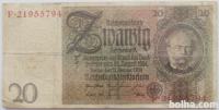 Nemčija 20 Reichsmark 1929 (von Siemens)