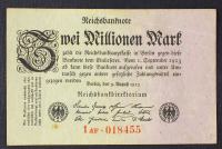 Nemčija 2000000 mark 9.8.1923 - AF - VF