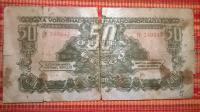 Prodam bankovec za 50 pengov Madžarska iz leta 1944 redek