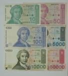 Prodam lot hrvaških dinarjev