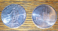 2 srebrnika 25 Schilling 1956, 1957