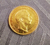 20 mark 1909 zlatnik