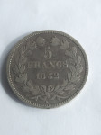 5 FRANCS 1832