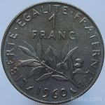 LaZooRo: Francija 1 Franc 1960 VF/XF a