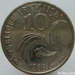 LaZooRo: Francija 10 Francs 1986 UNC 373/3